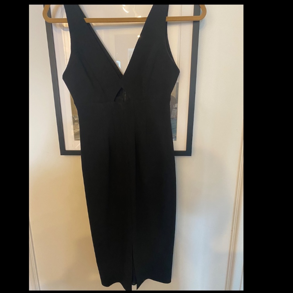 Black Alice + Olivia dress with cutout sz 0
